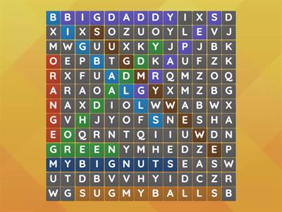 Wordsearch (Easy) uwyu uwu uwu