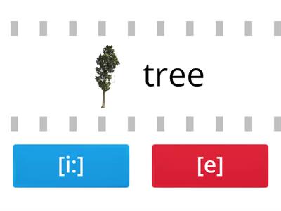 Long [i:] and short [e]