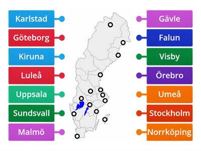 Sveriges städer
