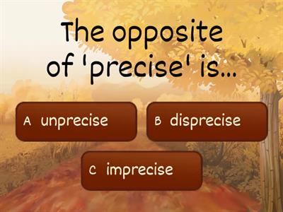 Compact C1 Advanced Unit 2 - Prefixes