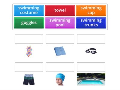 Swimming vocab