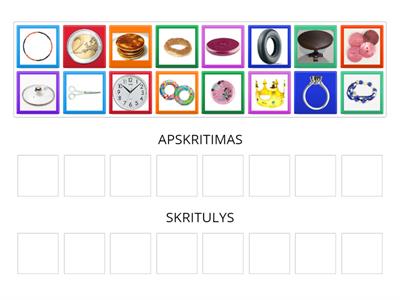 SKRITULYS IR APSKRITIMAS