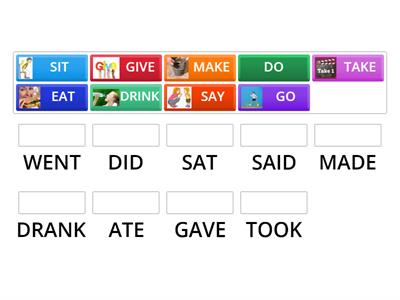 Irregular verbs Simple Past