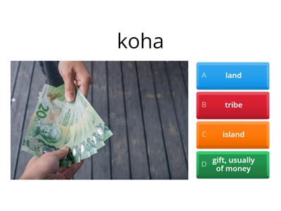 Some essential Māori words