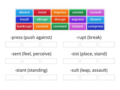  2.4 Latin bases sort