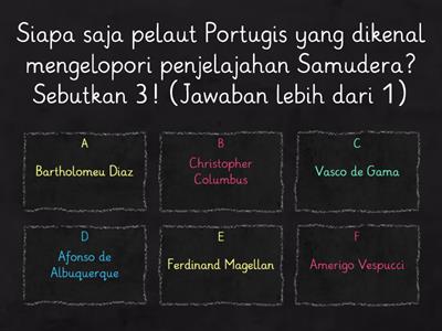 Mengenal Pelaut-Pelaut Portugis