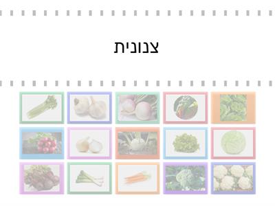 משחק ירקות חורף