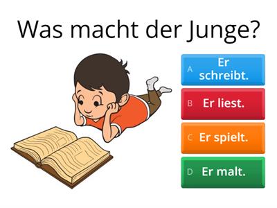 Was machen die Kinder in der Schule?