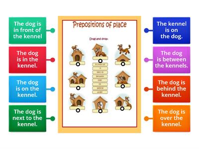 Where is the dog? PREPOSITIONS