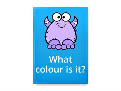 Colours Grade 2 Flash cards