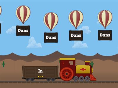 French Prepositions: Balloon Pop