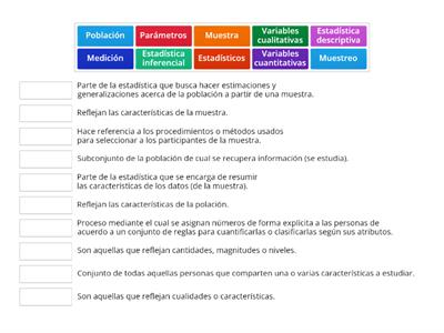 Conceptos básicos: estadística descriptiva