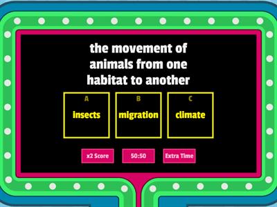 A Home on the Prairie Vocabulary Practice