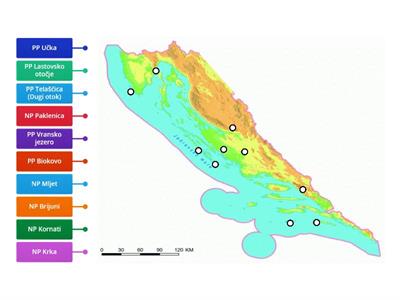 Nacionalni parkovi i parkovi prirode Primorske Hrvatske