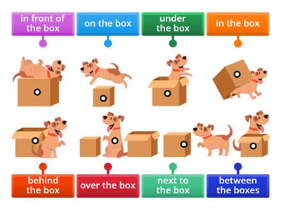 Where's the dog? Prepositions of place