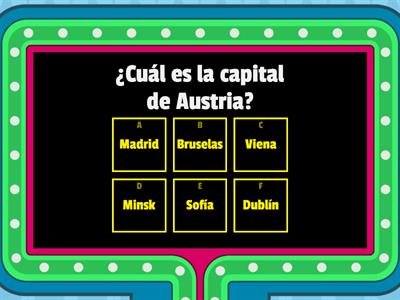 Capitales de Europa