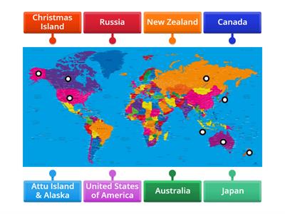 Santa's Little Helpers - Locating Countries