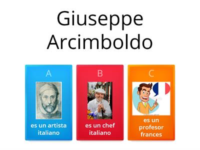 Segundo Giuseppe Arcimboldo