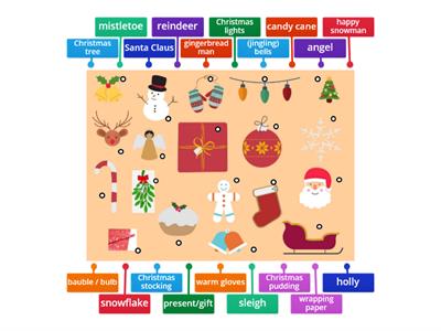 Christmas Vocabulary picture