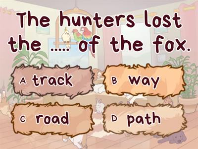 Confused words_nouns_ ЕГЭ (way, road, route, path, track)