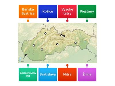 Slepá mapa slovensko