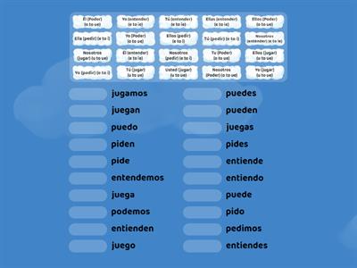 Stem Changing Verbs