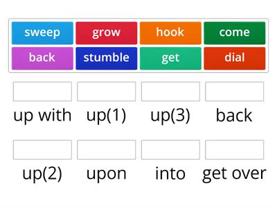 ESL Brains: Using Agile for your family life(phrasal verbs matching)