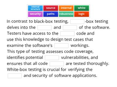 AH SDD - White Box Testing