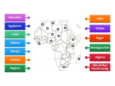 Afrika vizrajza és domborzata