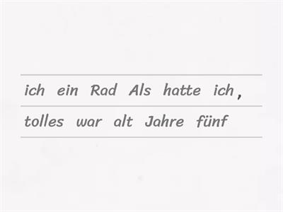 Using als in German