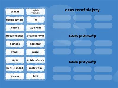 Liczby Odmiana czasownika przez osoby i - Materiały dydaktyczne