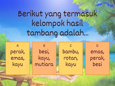 Quiz Sumber Daya Alam