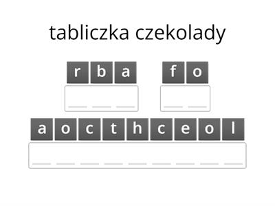 QUANTITIES OF FOOD (porcje żywności)