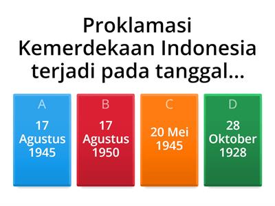 Quiz Pendidikan Kewargenegaraan