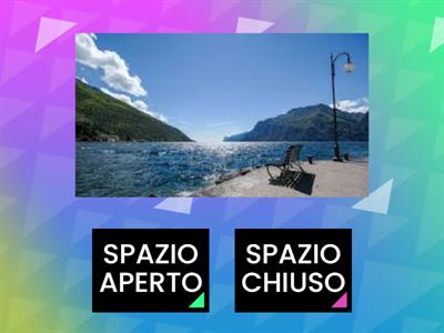 SPAZIO APERTO O CHIUSO?