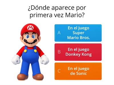 Preguntas sobre Mario