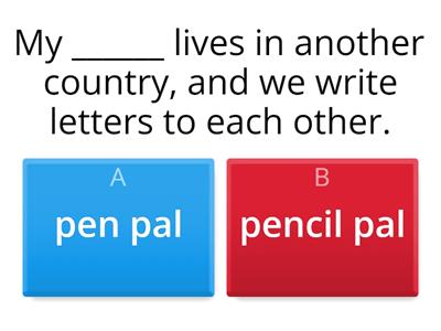 A2 Beyond U2 Vocabulary quiz