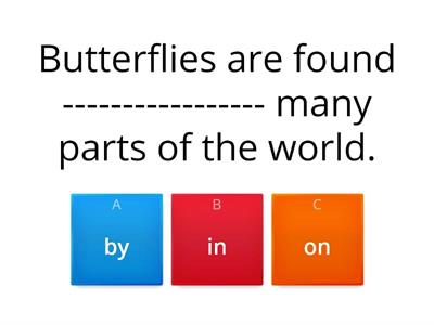 national exam close test A text about butterflies T. Amna Sabeel