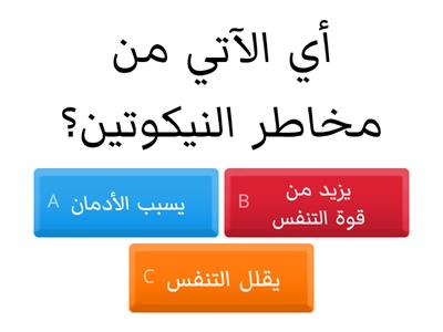   مخاطر التدخين 