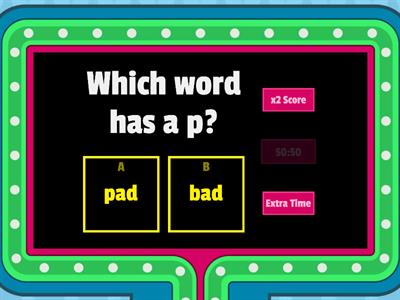 Which Word Has a P?  Wilson 1.2