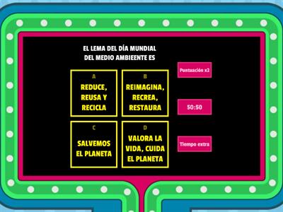 TRIVIA DÍA MUNDIAL DEL MEDIO AMBIENTE 