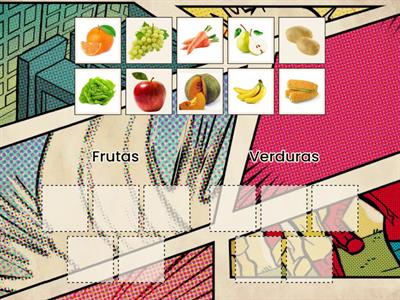 Categorización semántica Frutas y Verduras