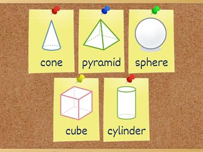 3D Shapes - Vocabulary L2