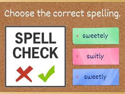 Spelling -ly Words