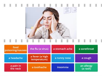 Illnesses and symptoms