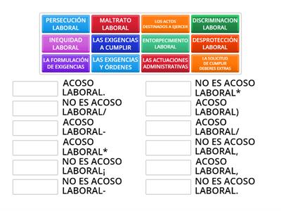 ACOSO LABORAL