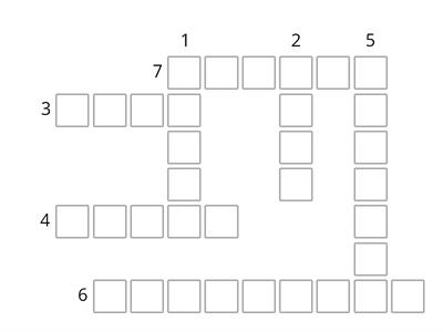 Crossword: Daily routines (Elementary level 4B)