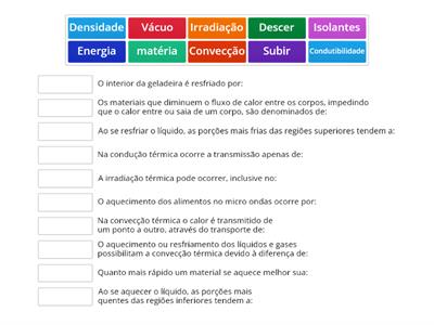 Propagação de calor