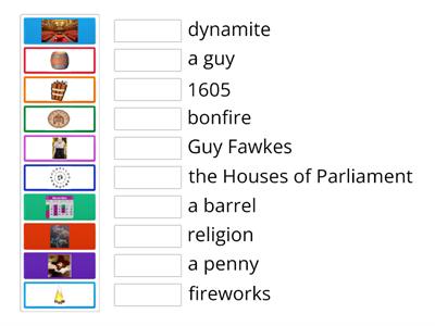 Bonfire Night ( Match Up) 