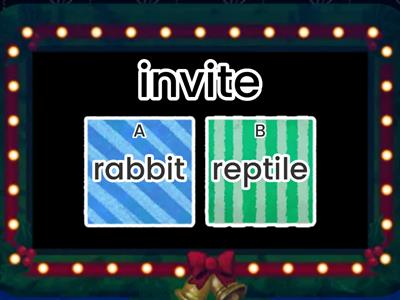 rabbit or reptile